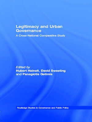 cover image of Legitimacy and Urban Governance